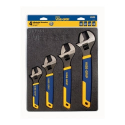 4 Piece Adjustable Wrench Tray Set