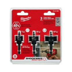 3-Piece SHOCKWAVE Impact Hole Saw Hit