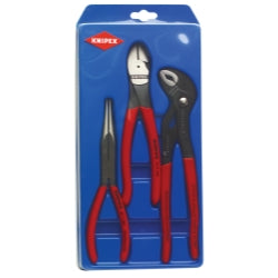 3 Piece Plier Set with 10 in. Cobra