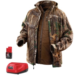 M12 Realtree Xtra Camo 3-in-1 Heat. Jacket Kit - M