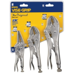 3 Piece Original Locking Pliers Set (10WR, 7R and 6LN)