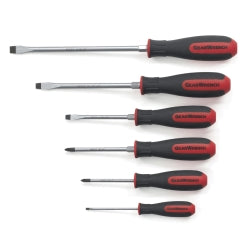 6 Piece Combination Dual Material Screwdriver Set