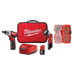 M12 Screwdriver With Bonus LED Worklight and 40 Piece Bit Set