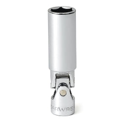 3/8" Drive 6 Point Swivel Spark Plug Socket, 5/8"