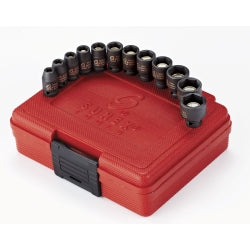 12 Piece 1/4 Drive Metric Magnetic Impact Socket Set