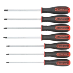 7 Piece Torx Dual Material Screwdriver Set - 6" Blades