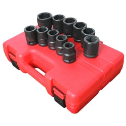 11 Piece 3/4" Drive Truck Service Impact Socket Set