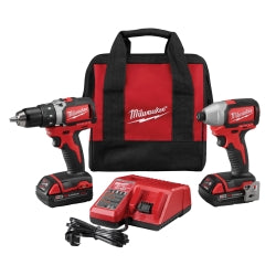 2 Piece M18 Compact Brushless Drill And Brushless Impact Combo Kit