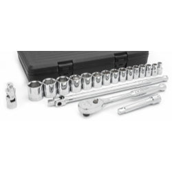 Socket Set 19 PC 1/2 IN Drive 6 Point
