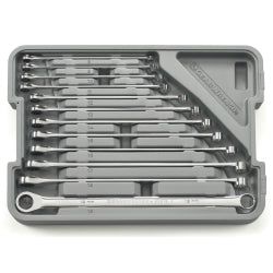 12 Piece XL GearBox Double Box Ratcheting Wrench Set- Metric