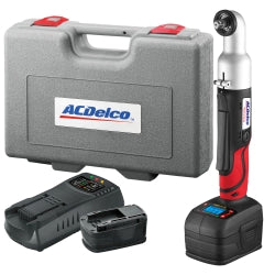 Li-ion 18V 3/8" Drive Angle Impact Wrench Kit with Digital Clutch