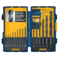 15 Piece Black Oxide Drill Bit Set