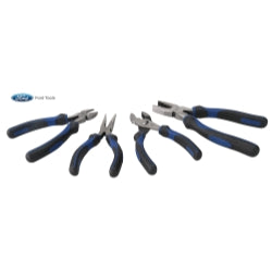 4 Piece Plier Set - 8" Universal, 6" Long Nose, Slip Joint, And Diagonal