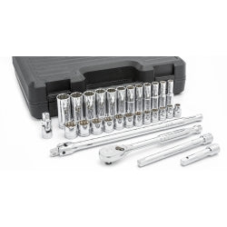 Socket Set 29 PC 12 Point 3/8 IN Drive