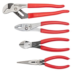 4 Piece Mixed Dipped Handle Plier Set