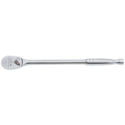 1/2" Drive 84 Tooth Full Polish Long Handle Ratchet