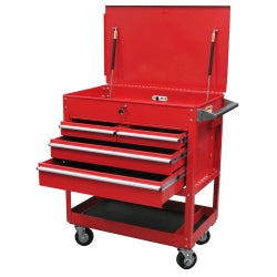 4 Drawer Professional Cart - Red