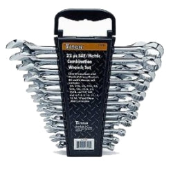22 Piece Standard/Metric Combination Wrench Set