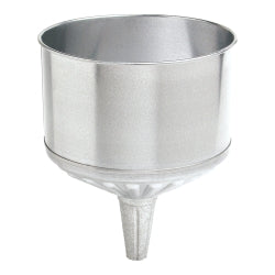 9-1/2" Diameter 8 Quart Galv Steel Tractor Funnel
