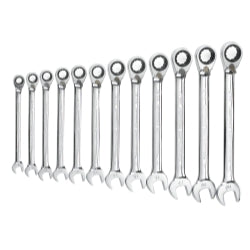 12 Piece Metric Reversible Combination Ratcheting GearWrench Set