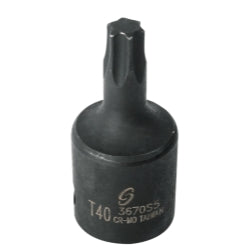 3/8" Drive Internal Star Impact Socket, T40