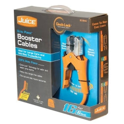6 Gauge 16ft Juice Booster Cables with Cinch-Lock