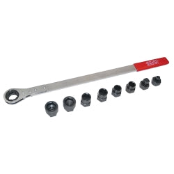 9 Piece Fine Tooth Serpentine Belt Wrench Set