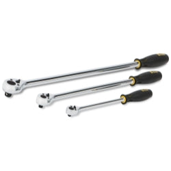 3 Pc Extra-Long Ratchet Set