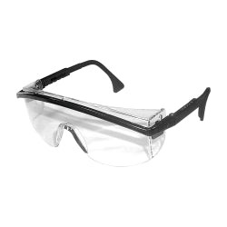 Astrospec 3000 Black Safety Glasses with Clear Lens
