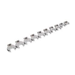 10 Piece 3/8" Drive MM Crowsfoot Wrench Set