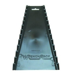 12 Piece Reversible Black Wrench Rack