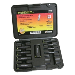9 Piece Metric Hex End Socket Bit Set