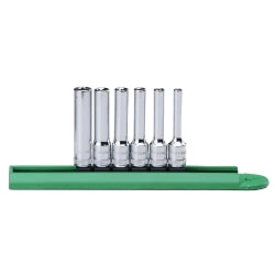 6 Piece 1/4" Drive Deep External Torx Socket Set