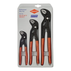 3 Piece Cobra Plier Set 7" 10" 12"