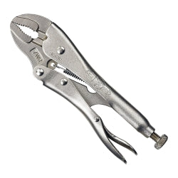 7" Curved Jaw Locking Pliers with Wire Cutter