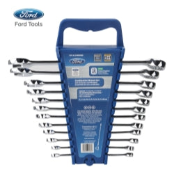 12 Piece Combination Wrench Set , Metric Elliptical Panel