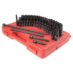 3/8" Drive Master Impact Socket Set, 80 Piece Set
