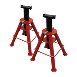 10 Ton High Height Pin Type Jack Stands (Pair)