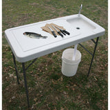 Folding Fish Table With Faucet
