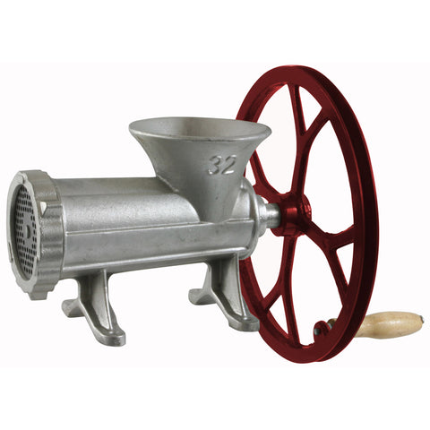 #32 Cast Iron Meat Grinder With Pulley