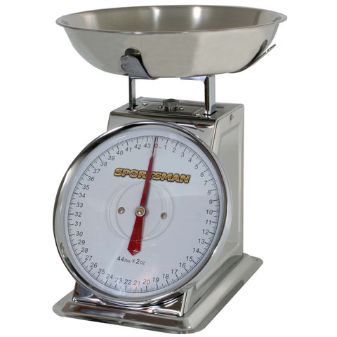 44 Lb Stainless Steel Dial Scale