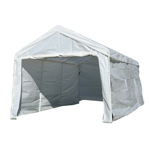10 x 20 Foot Portable Pavilion with 4 Removable Sides