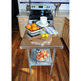 Stainless Steel Work Table 24 x 72 Inches