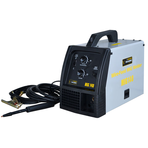 Wire-Feed, Spoolgun-Ready 140 Amps MIG Welder Kit