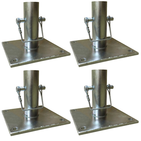 Scaffold Base Plate Set - 4 Piece