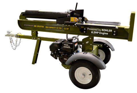30 Ton Gasoline Powered Log Splitter