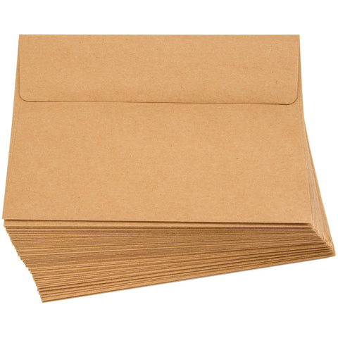 Darice Heavyweight A7 Envelopes 5.25 X7.25 Inches Kraft