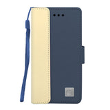 IPhone 7 Leather Wallet Pouch Card Slot Case Cover Blue