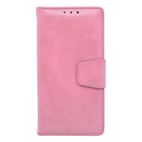 IPhone 6/6S Folio Folio Cover with Credit Card ID Holders Leather Wallet Pouch Case Cover Pink
