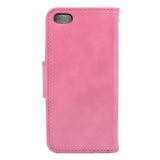IPhone 6/6S Folio Folio Cover with Credit Card ID Holders Leather Wallet Pouch Case Cover Pink